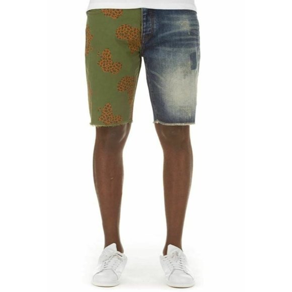 🛑SOLD🛑 Billionaire Boys Club BB Deuce 50/50 Denim Shorts - Picture 2 of 9